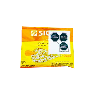 chispas chocolate blanco sicao bolsa 500gr