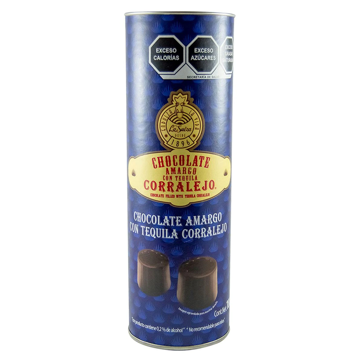 chocolate corralejo tubo 180gr