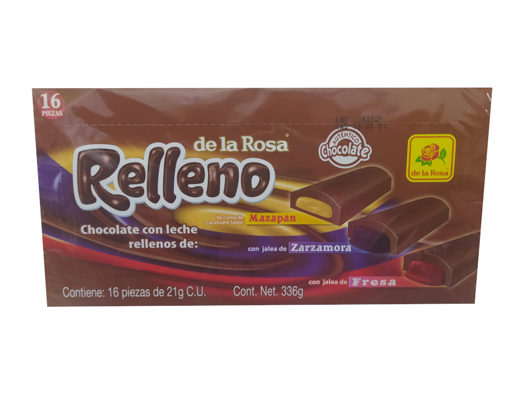Chocolate filled with pink package