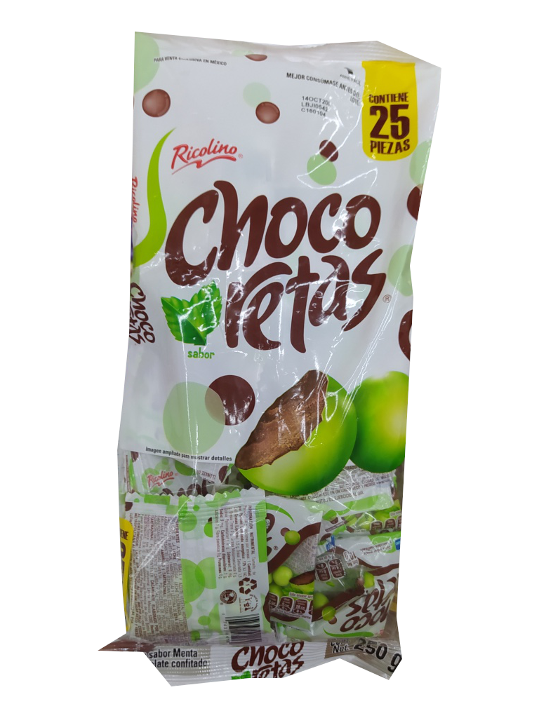 chocoretas ricolino bolsa