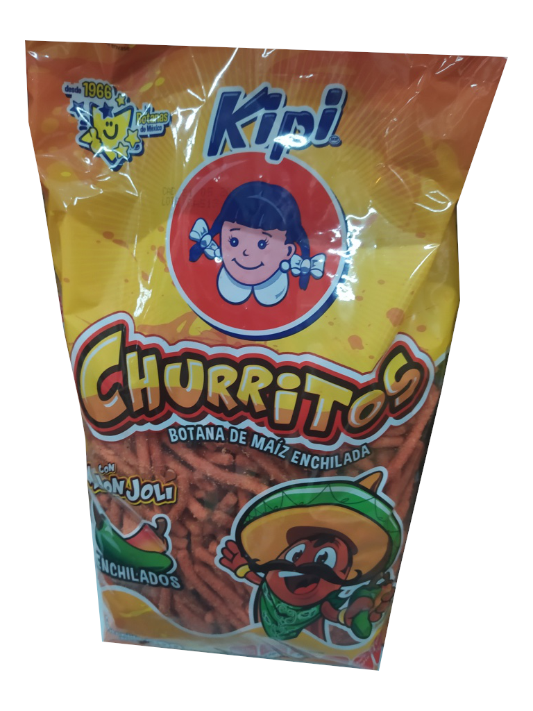 kipi churritos enchilados bolsa 900gr