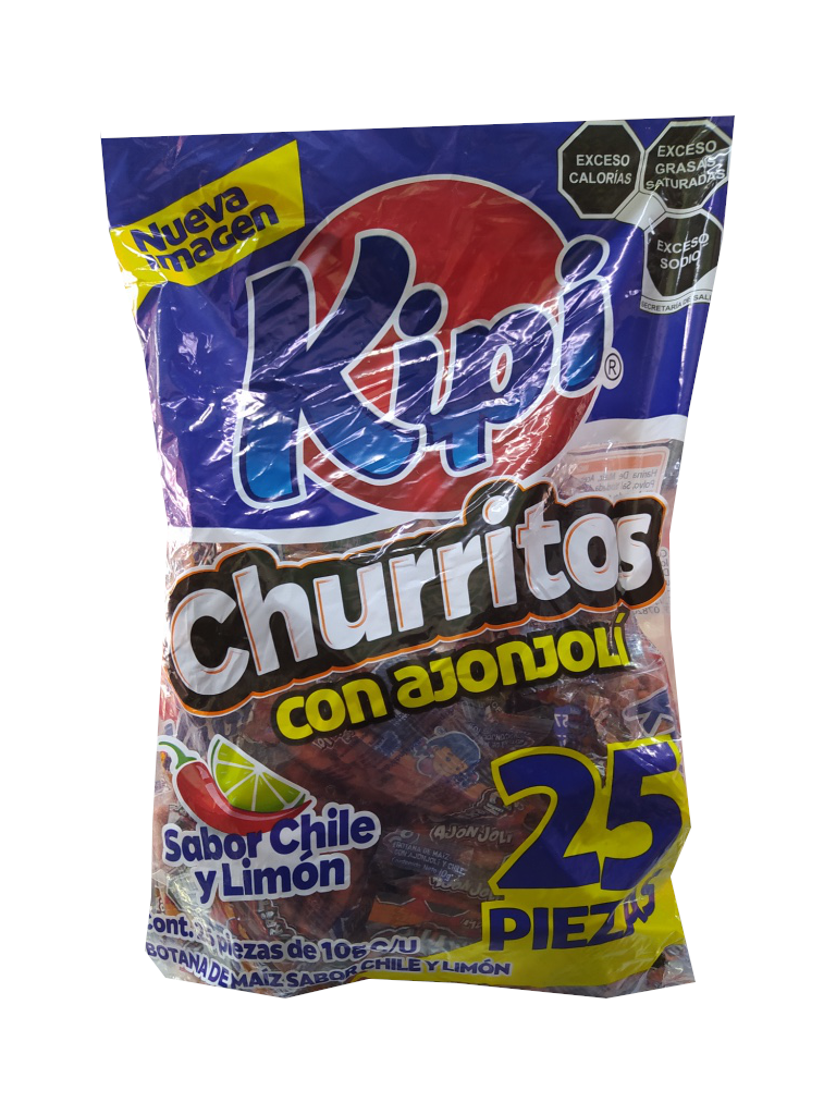kipi churritos con ajonjoli bolsa