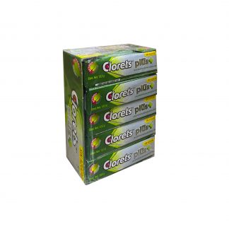 clorets chicle 5s sin azucar paquete