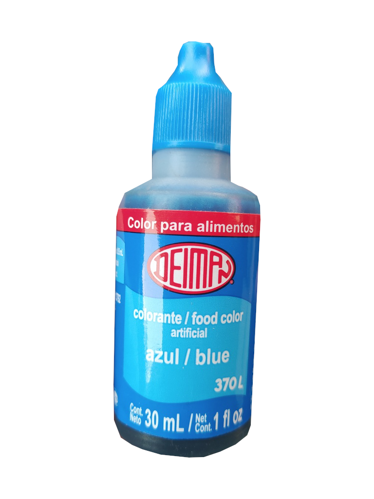 Vegetable coloring deiman blue bottle 30ml