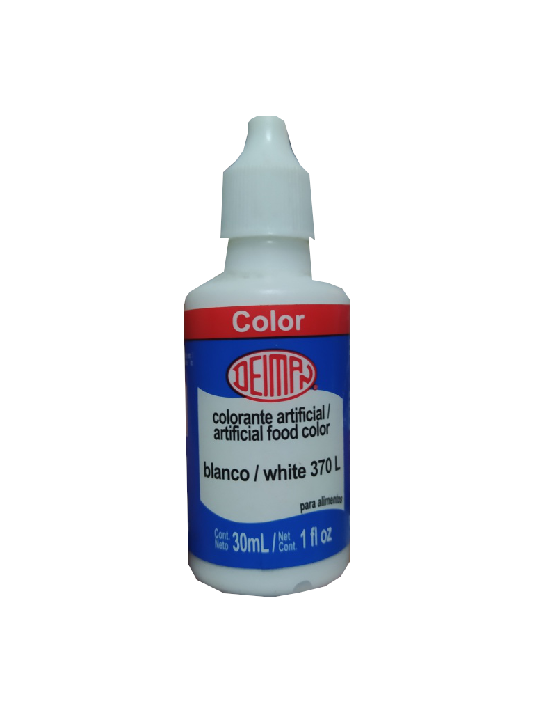 coloring vegetable deiman white bottle 30ml