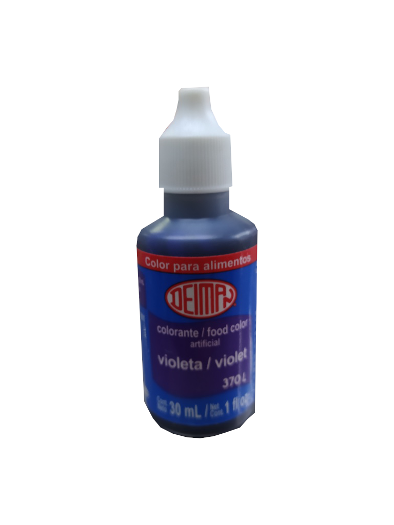 colorante vegetal deiman violeta botella 30ml