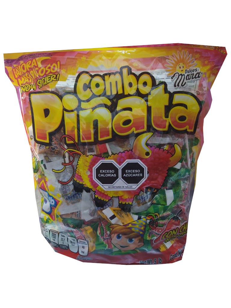 combo piñata mara bolsa 2.2kg