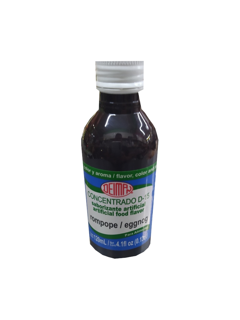 Concentrated Deiman Rompope 120ml bottle