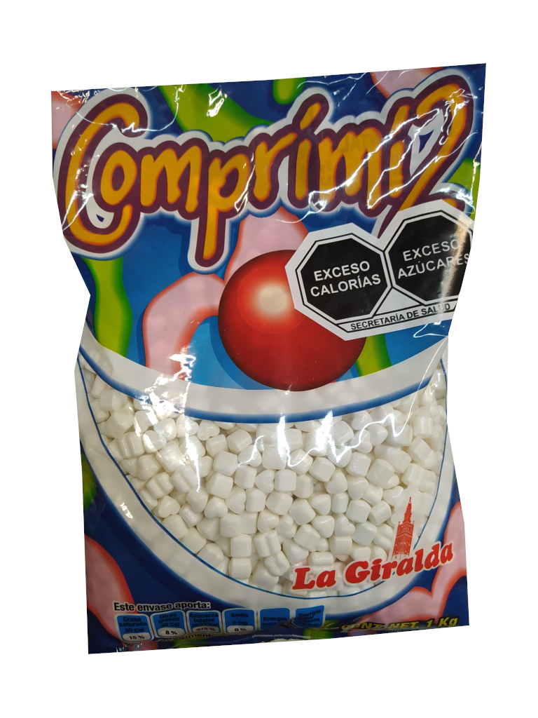 Sweet white hearts Giralda bag 1kg
