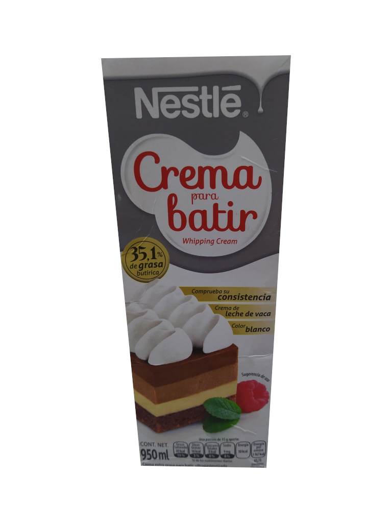 Cream to beat nestle container 950ml