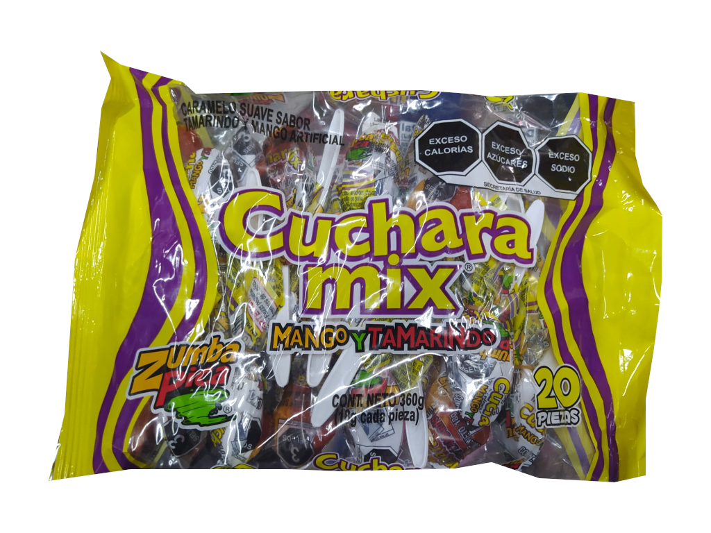 cuchara mix zumba pica bolsa