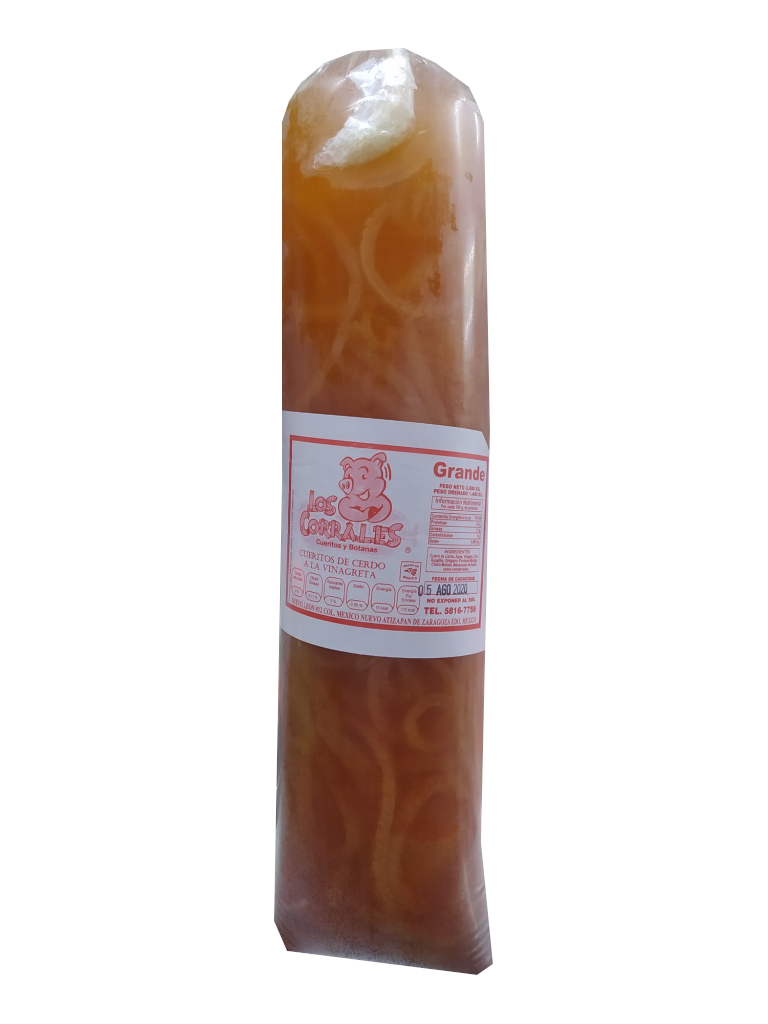 cuero rayado a la vinagreta manga 3.8kg