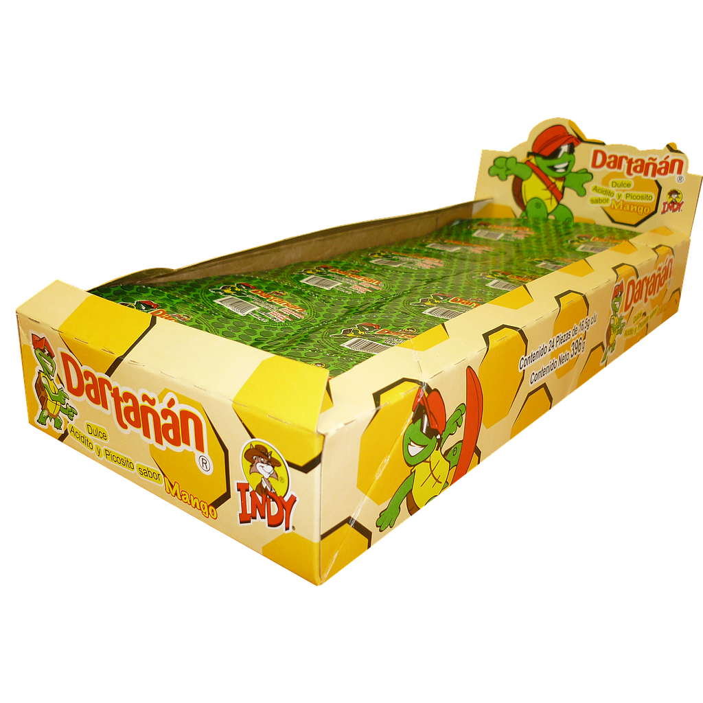 dartañan sabor mango paquete