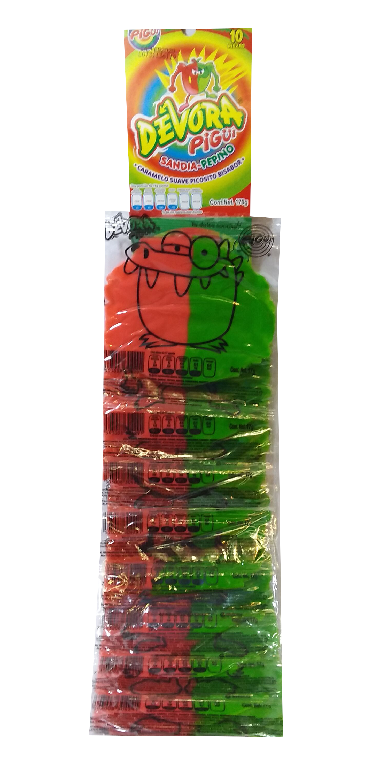 devora pigui sandia-pepino tira
