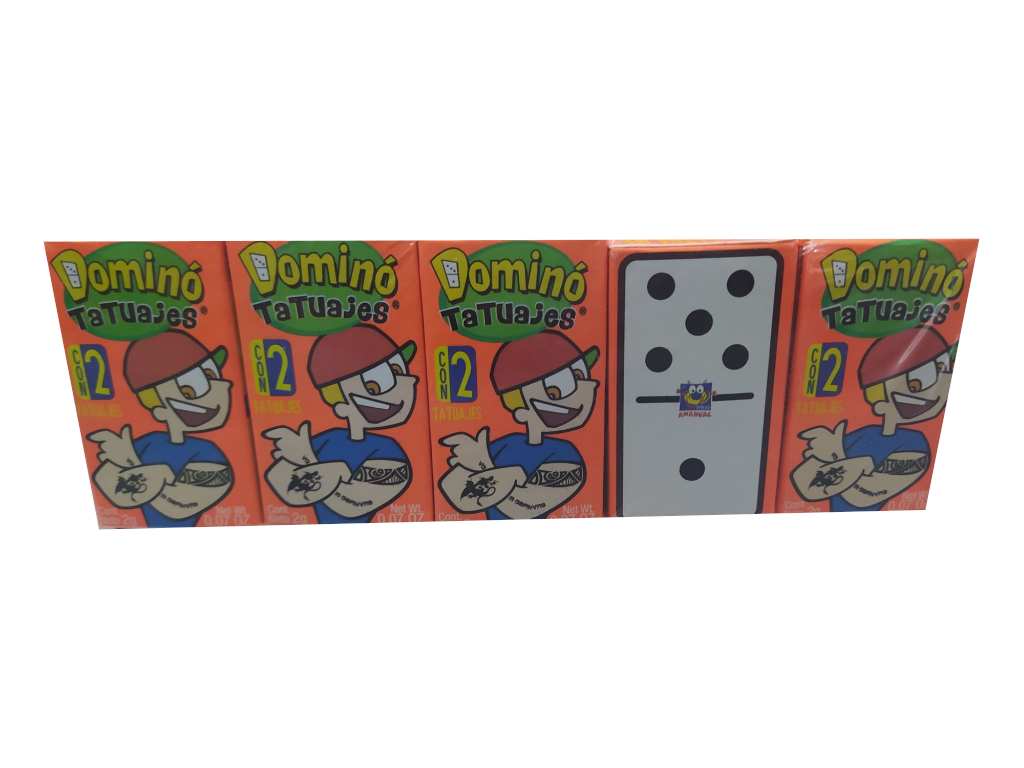 domino tatuajes paquete