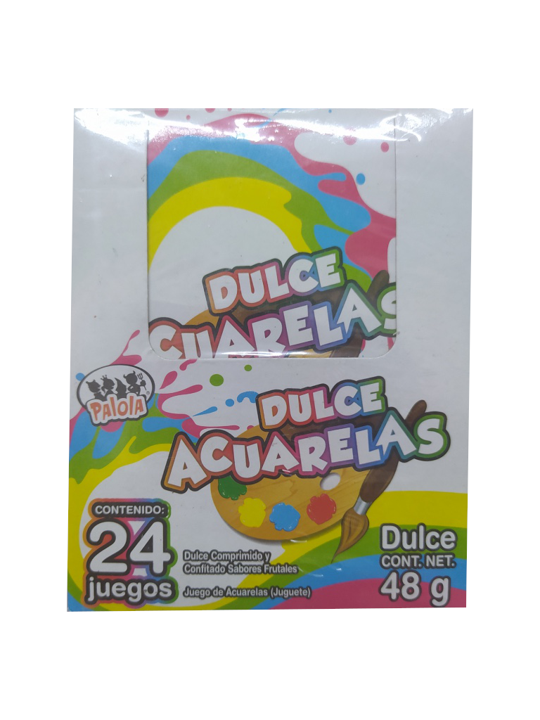 Sweet watercolor package