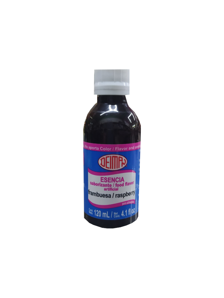 esencia frambuesa deiman botella 120ml