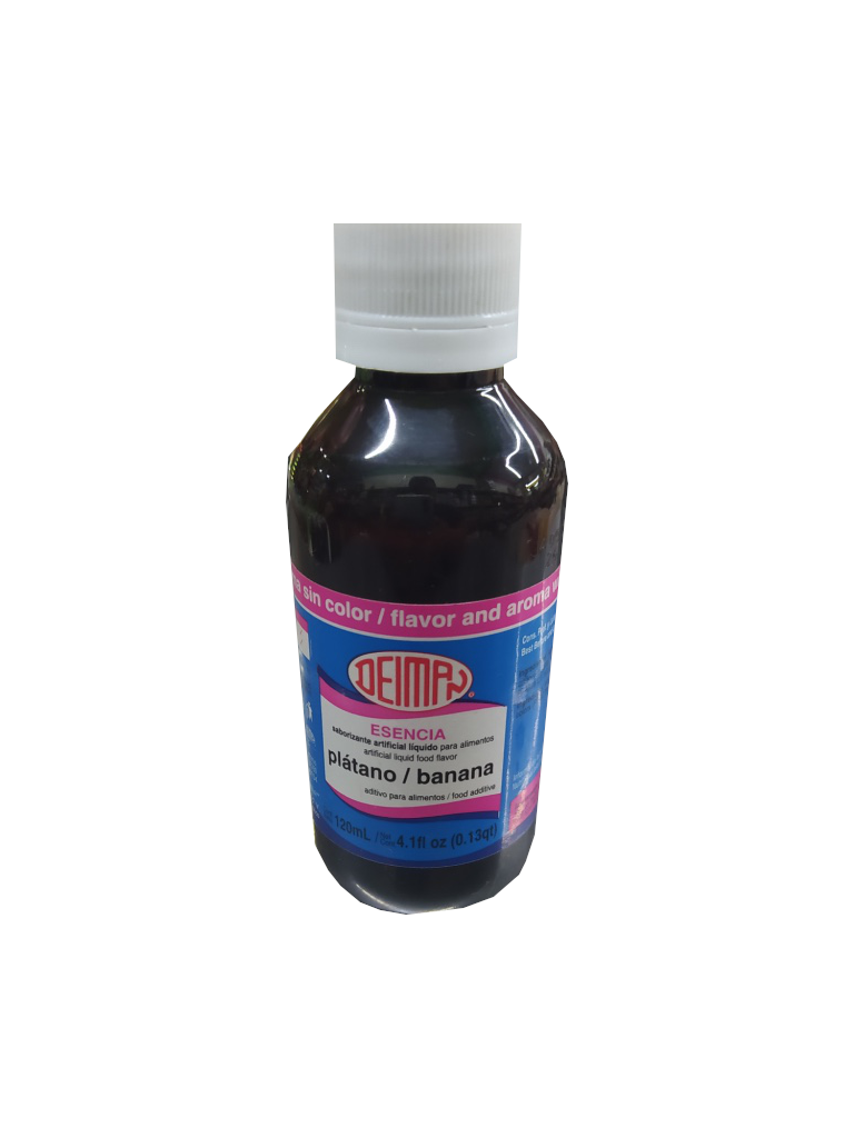 esencia platano deiman botella 120ml