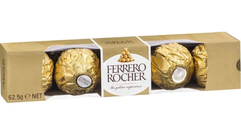 ferrero rocher chocolate t-5 paquete