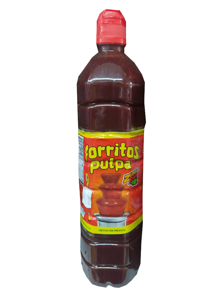 pulpa forritos botella 1l