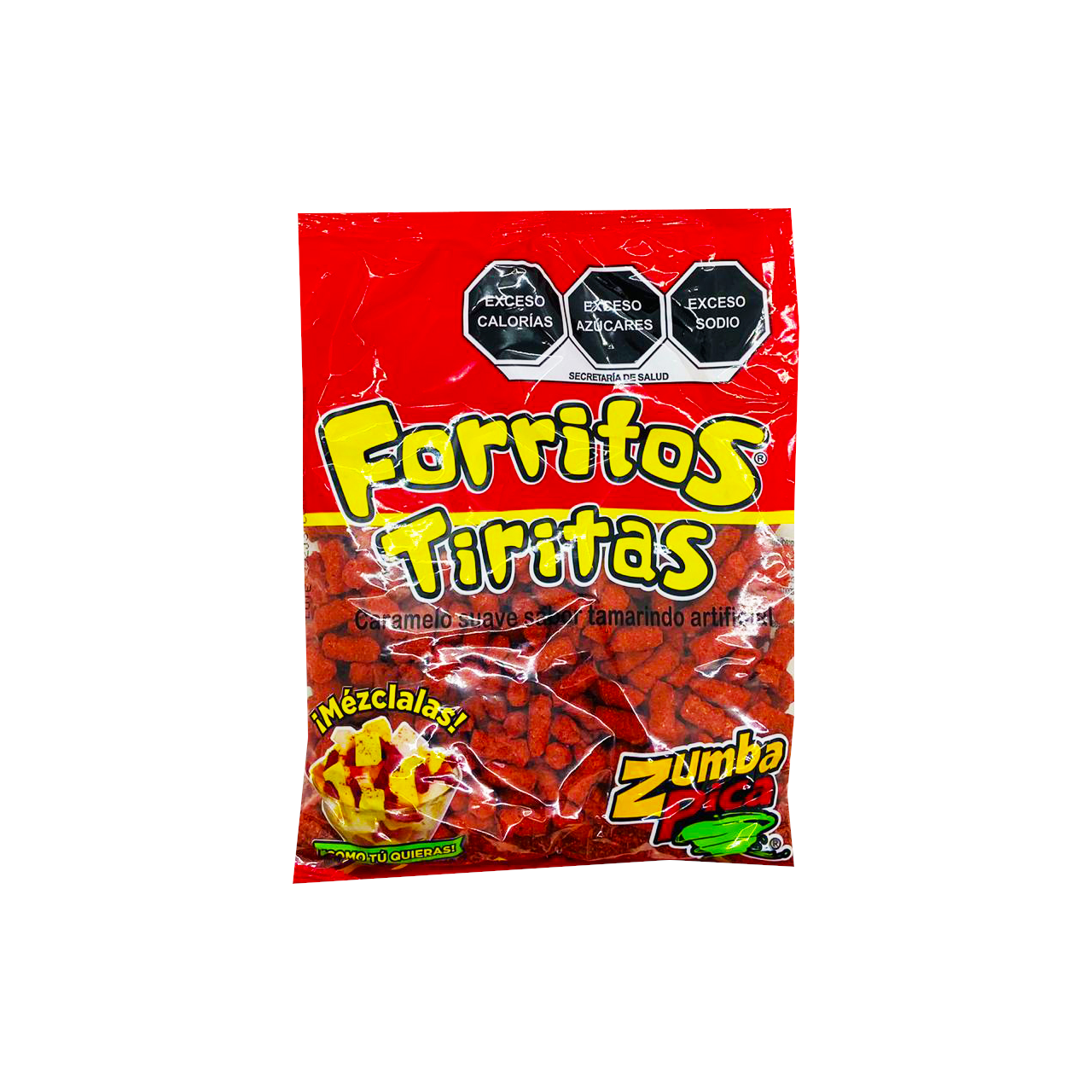 forritos tiritas zumba pica bolsa 350gr