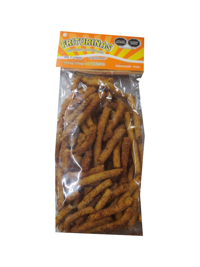 friturinas churro artesanal enchilado bolsa 100gr