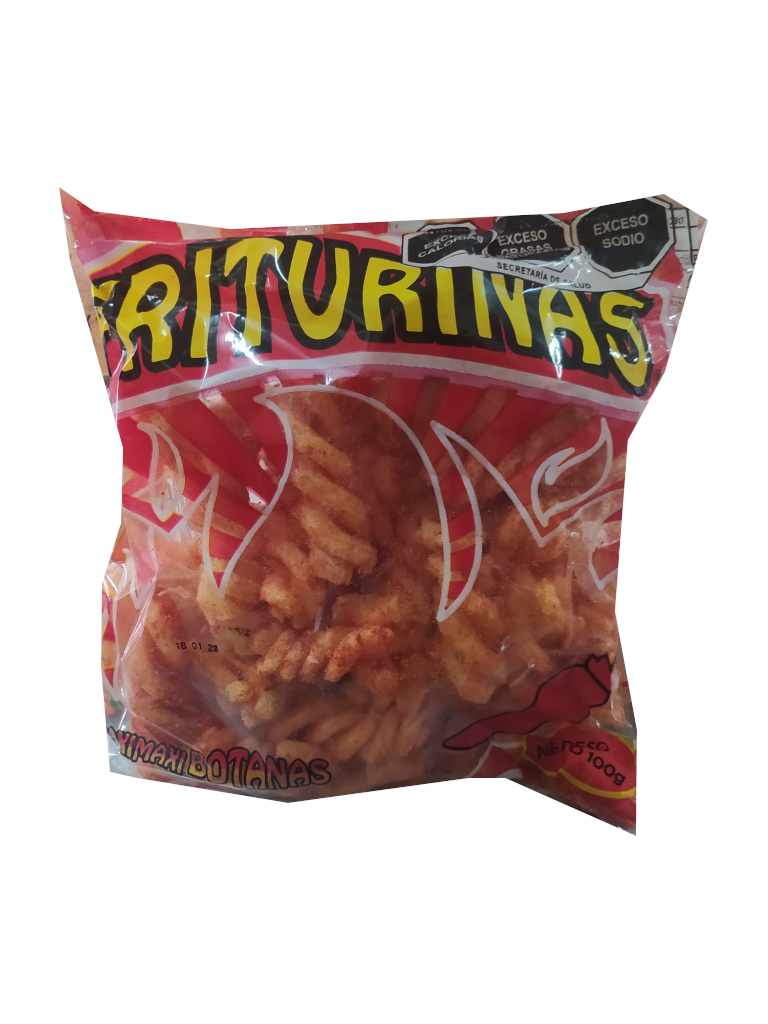 friturinas tornillo enchilado bolsa 100gr