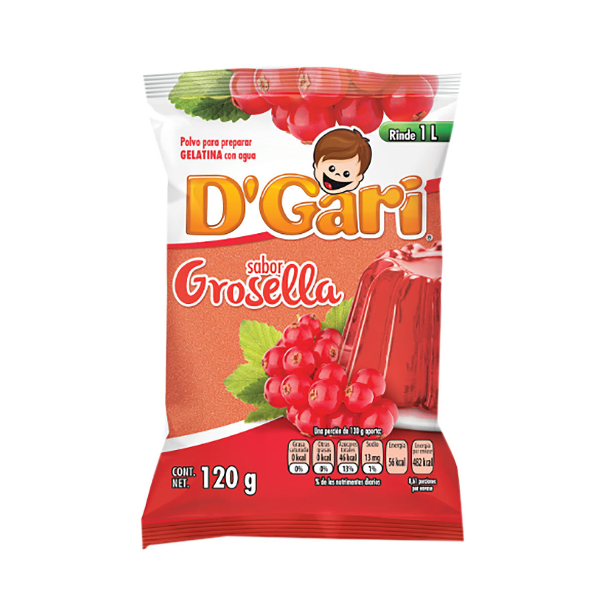 Gari powder to prepare gelatin currant bag 120gr