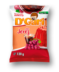 Gari powder to prepare gelatina sherry bag 120gr