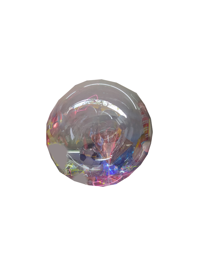 burbuja de plastico transparente de 32 pulgadas