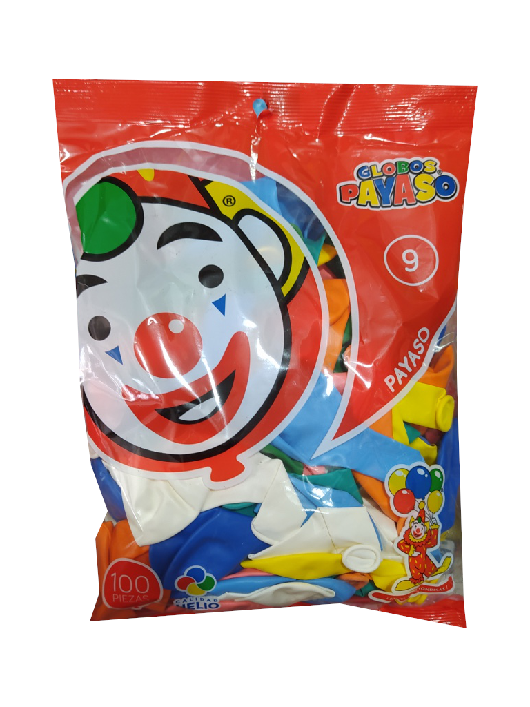 Colorful balloon # 9 bag