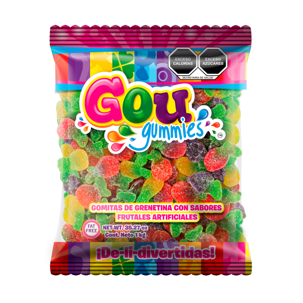 gomita gou frutas bolsa 1kg