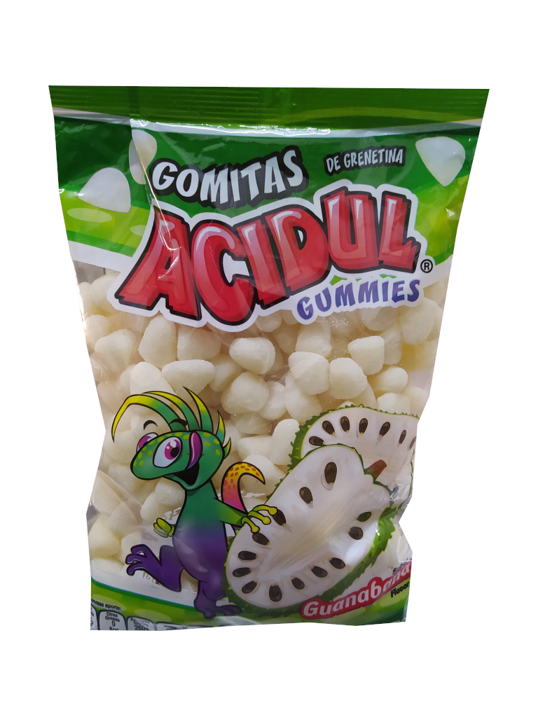 Gomita Acid Guanaba Bolsa 1kg