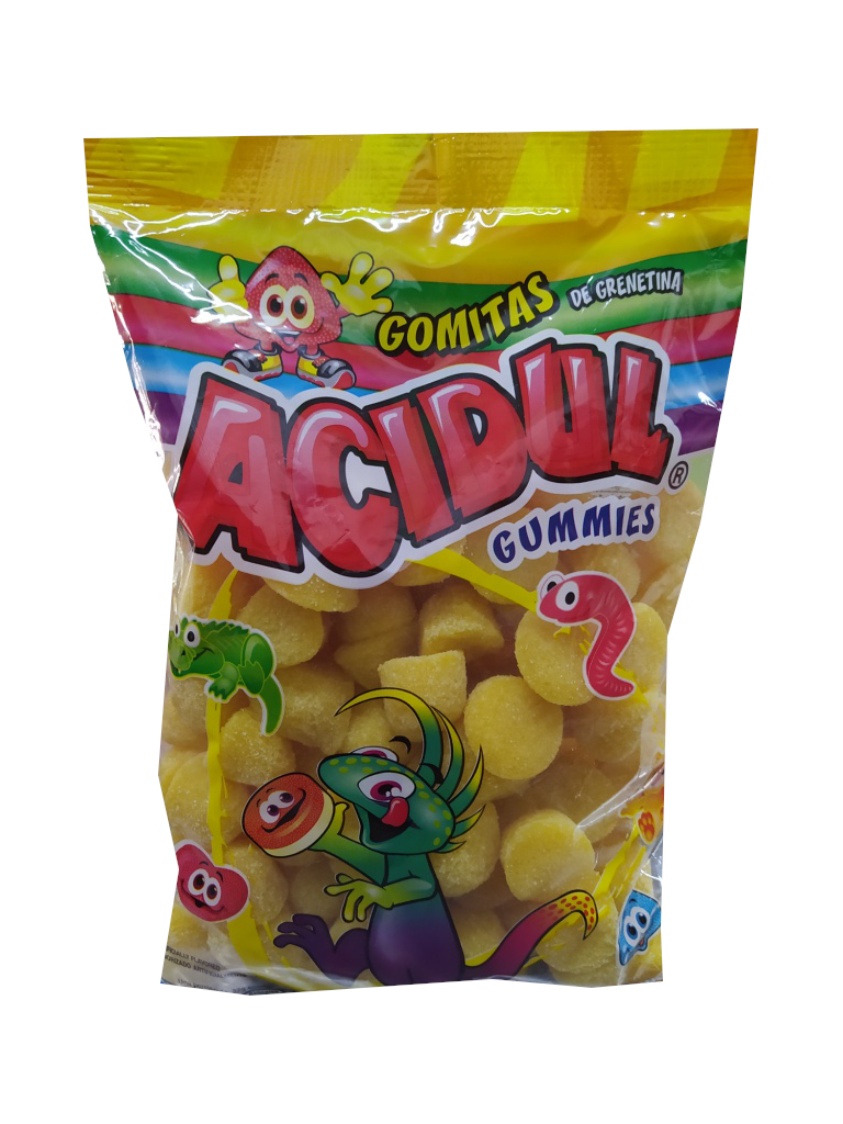 gomita acidul sabor rompope bolsa 1kg