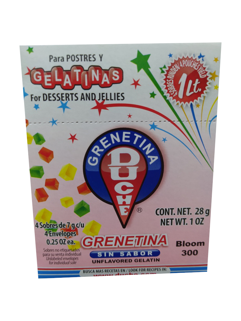 Grenetina Duche About Package
