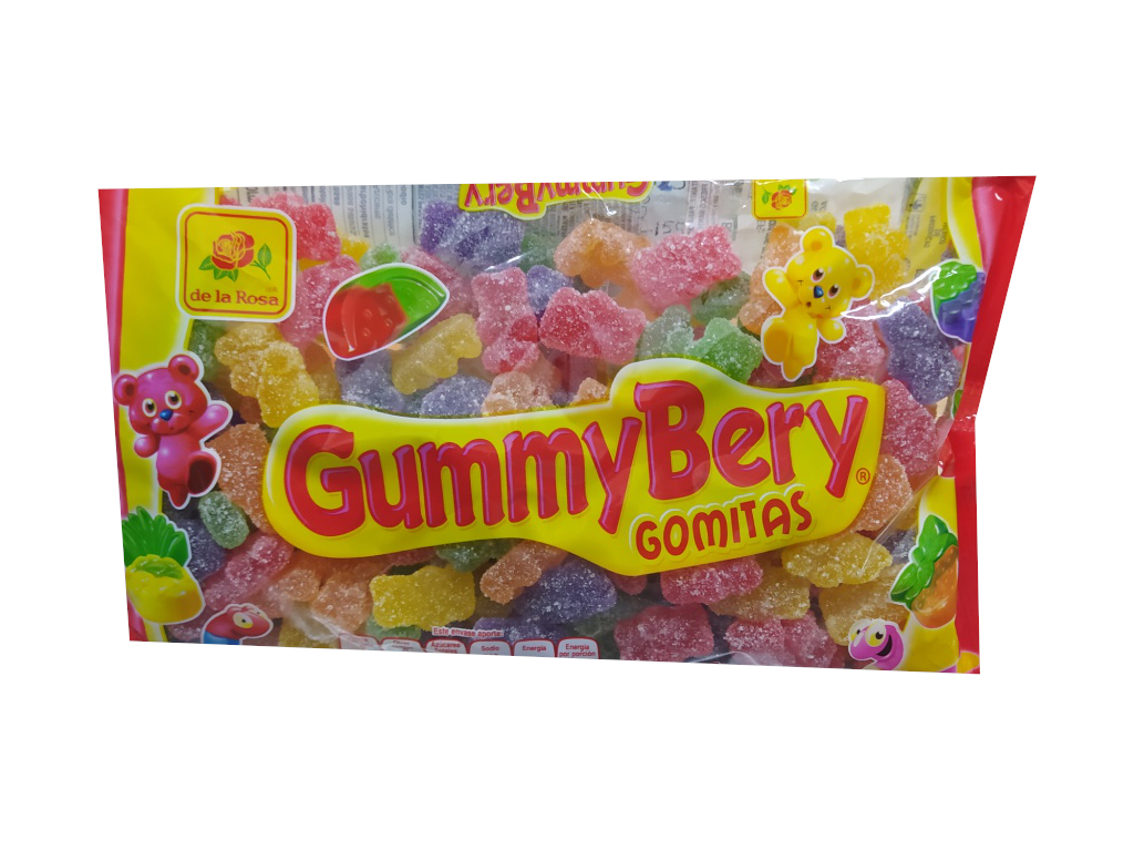 gomitas gummy bery ositos bolsa 500gr