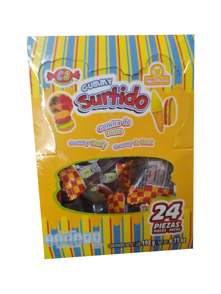gummy surtido paquete