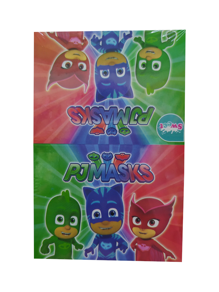 Egg surprise heroes in pajamas package