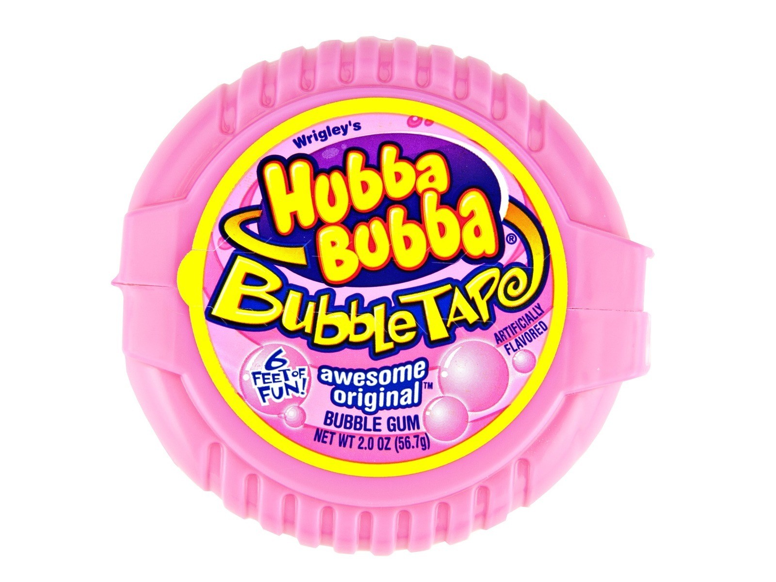 goma de mascar rollo hubba bubba tutti frutti paquete