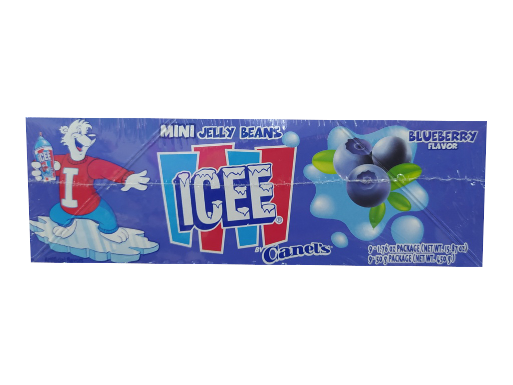 Gomita Mini Icee Flavor Mora Blue Package