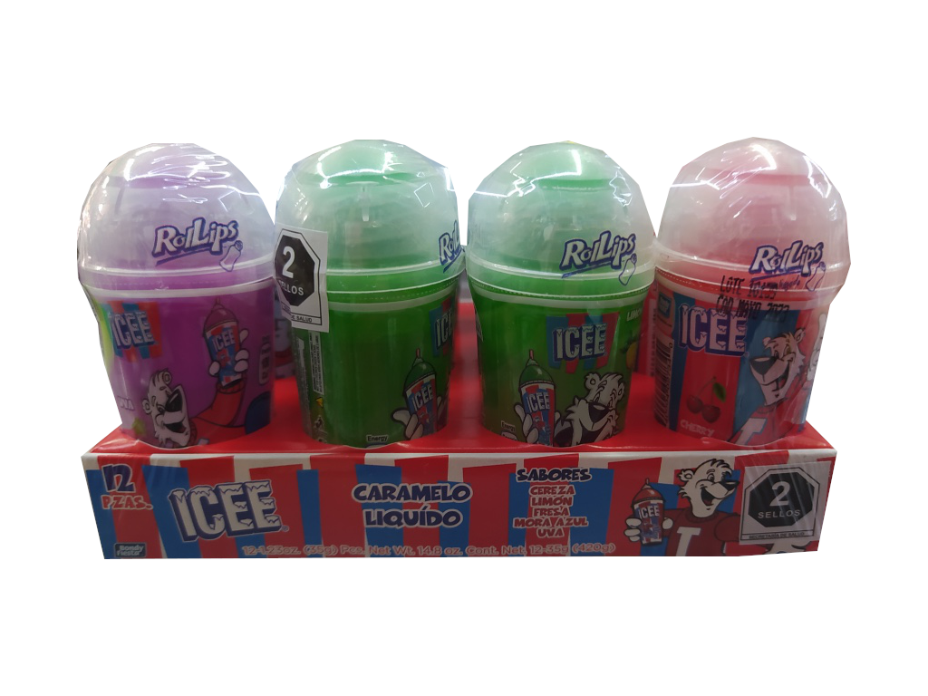 Candy Liquid ICE Rollips Package