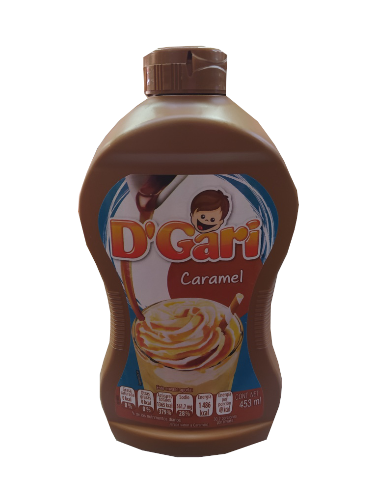 jarabe gari sabor caramelo 453ml