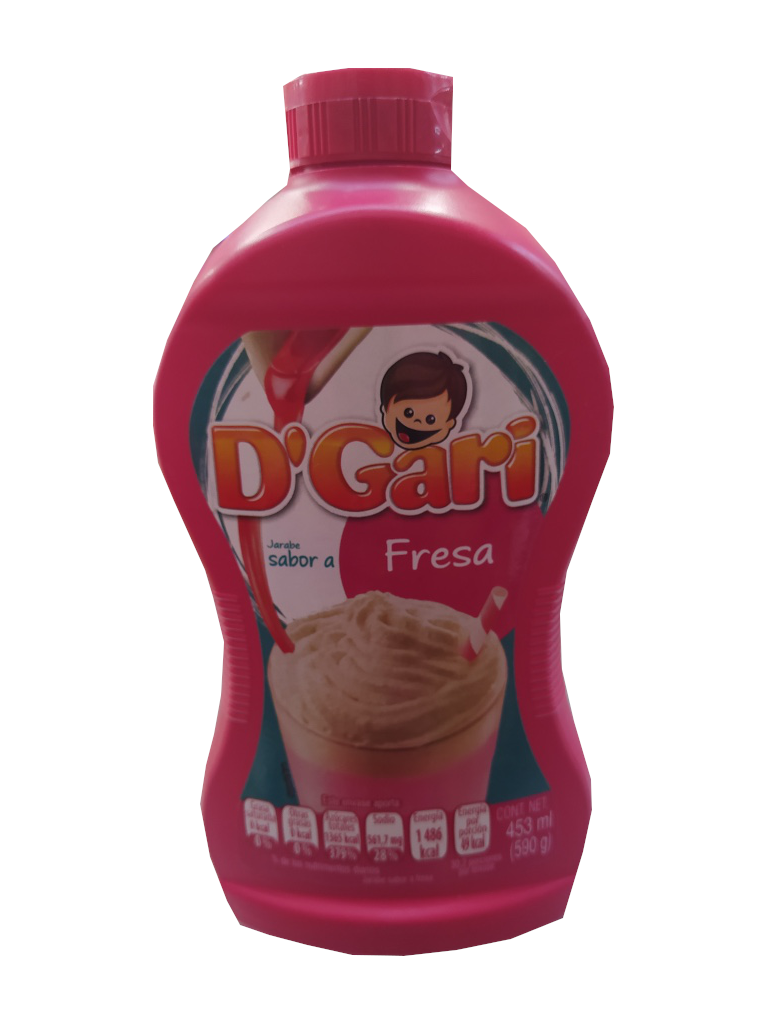 Syrup Gari Flavor Strawberry 453ml