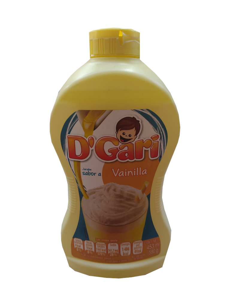 jarabe gari sabor vainilla 453ml
