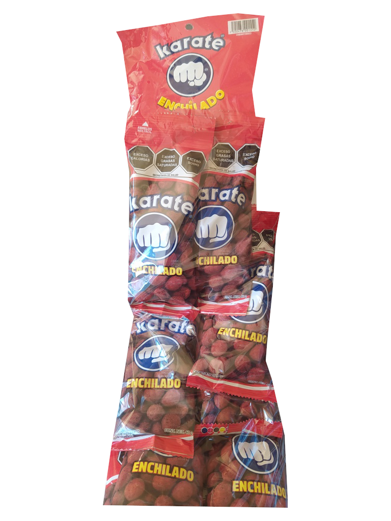 cacahuate karate enchilado tira