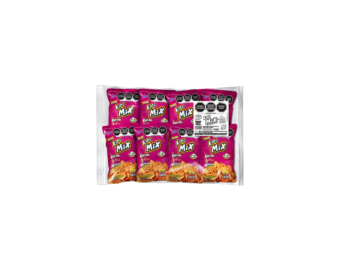 kipitos mix fuego kipi bolsa