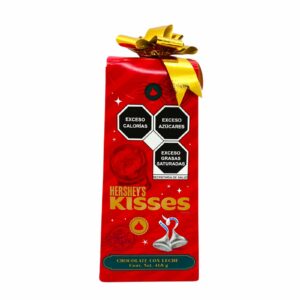 kisses navideño petit con leche paquete 41gr