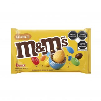 m&m amarillo paquete