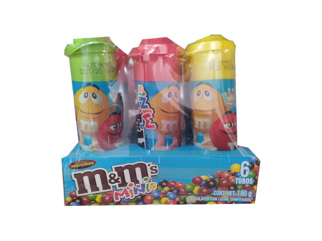Chocolate M & M minis package