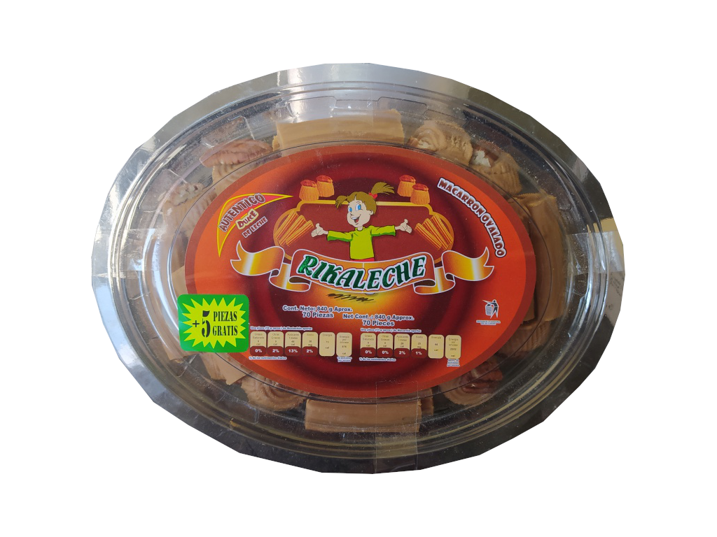 macarron ovalado paquete